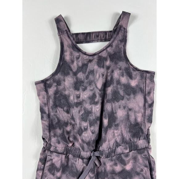 All In Motion Girls Tie Dye Athletic Tank Romper 4 5 / XS - Picture 2 of 7